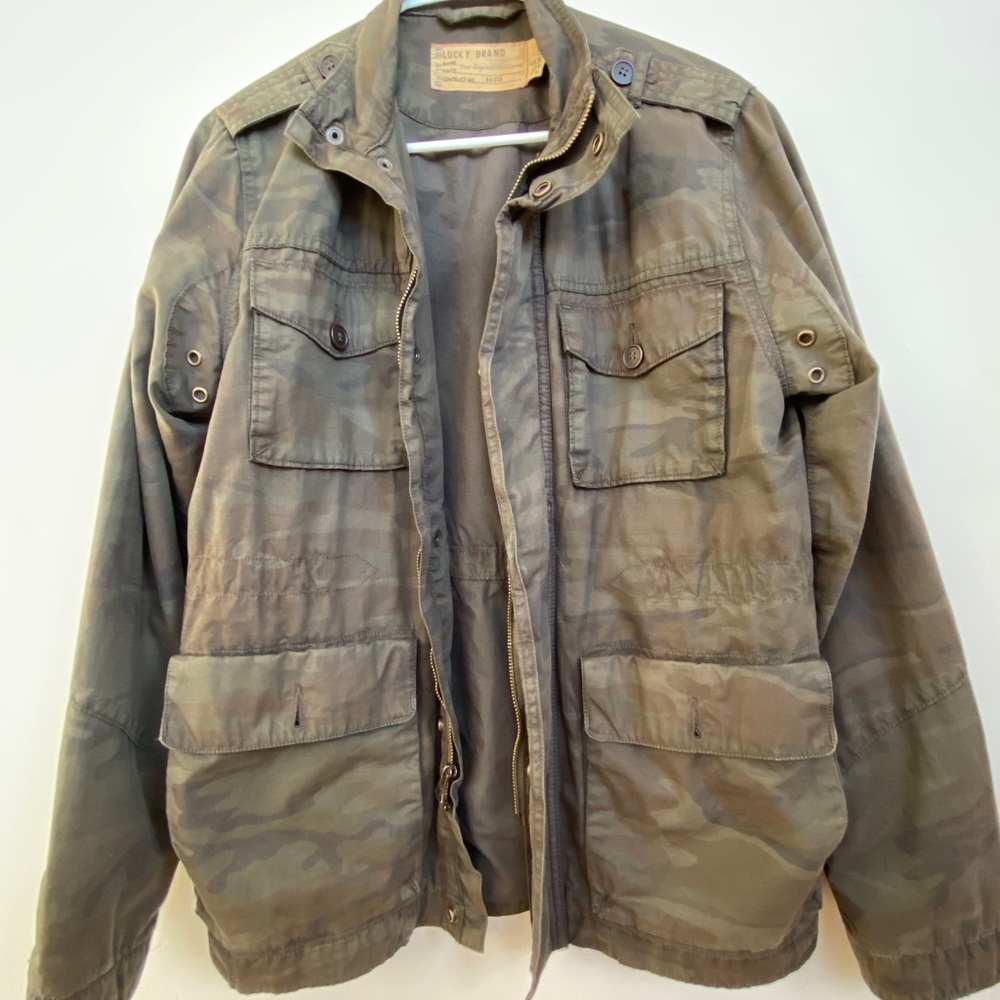 Lucky Camo Cargo Jacket